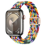 纖細磁扣尼龍編織錶帶，適用於 Apple Watch Series 8 41mm，適用於 Apple Watch Series 8 45mm