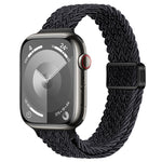 纖細磁扣尼龍編織錶帶，適用於 Apple Watch Series 8 41mm，適用於 Apple Watch Series 8 45mm