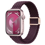 纖細磁扣尼龍編織錶帶，適用於 Apple Watch Series 8 41mm，適用於 Apple Watch Series 8 45mm