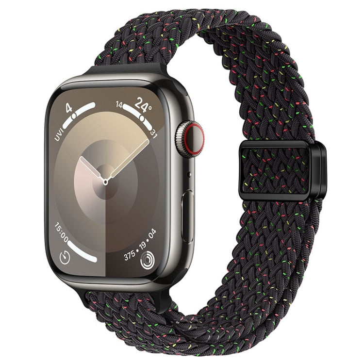 纖細磁扣尼龍編織錶帶，適用於 Apple Watch Series 8 41mm，適用於 Apple Watch Series 8 45mm