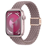 纖細磁扣尼龍編織錶帶，適用於 Apple Watch Series 8 41mm，適用於 Apple Watch Series 8 45mm
