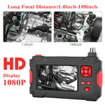P30 8mm 1080P IP68 防水 4.3 吋螢幕雙鏡頭數位內窺鏡，2m 硬線，5m 硬線，10m 硬線