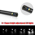P30 8mm 1080P IP68 防水 4.3 吋螢幕雙鏡頭數位內窺鏡，2m 硬線，5m 硬線，10m 硬線
