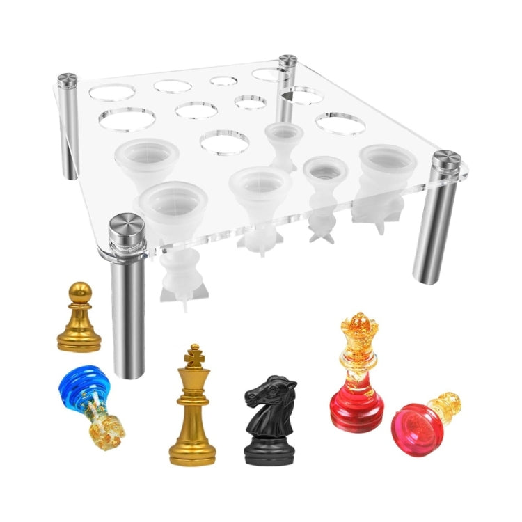 方形棋盤模架 無矽膠模具，YX125
