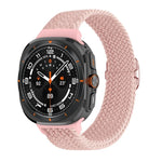 滑動扣尼龍編織錶帶，適用於三星 Galaxy Watch Ultra 47mm / Ultra 2025