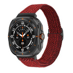 滑動扣尼龍編織錶帶，適用於三星 Galaxy Watch Ultra 47mm / Ultra 2025