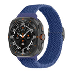 滑動扣尼龍編織錶帶，適用於三星 Galaxy Watch Ultra 47mm / Ultra 2025