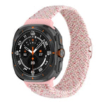 滑動扣尼龍編織錶帶，適用於三星 Galaxy Watch Ultra 47mm / Ultra 2025