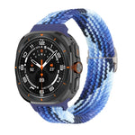 滑動扣尼龍編織錶帶，適用於三星 Galaxy Watch Ultra 47mm / Ultra 2025