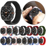 滑動扣尼龍編織錶帶，適用於三星 Galaxy Watch Ultra 47mm / Ultra 2025