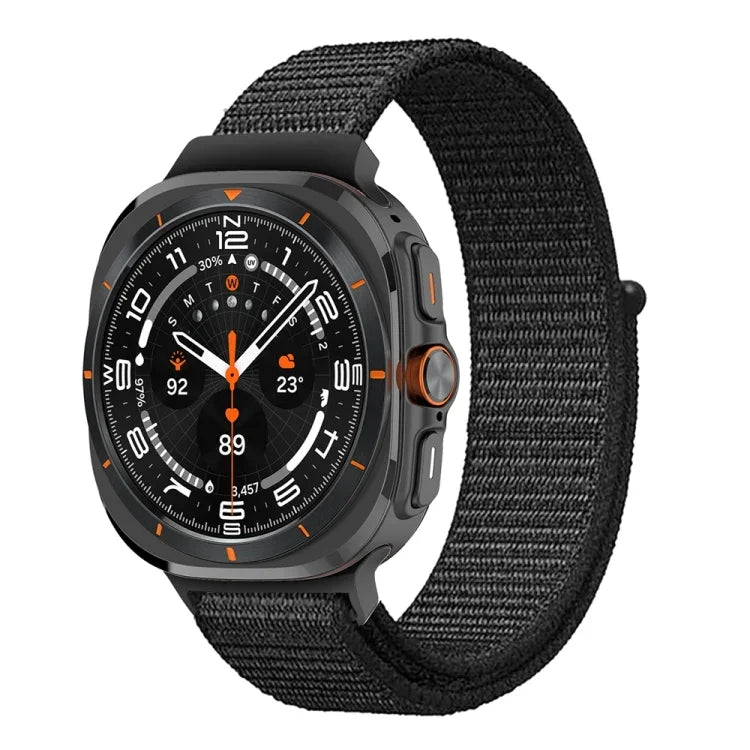 塑膠連接器尼龍環錶帶，適用於三星 Galaxy Watch Ultra 47mm / Ultra 2025