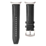 純真皮素面錶帶，適用於三星 Galaxy Watch Ultra 47mm / Ultra 2025