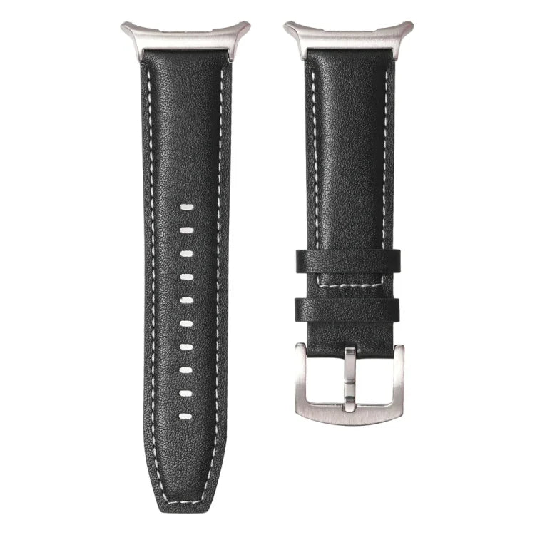 純真皮素面錶帶，適用於三星 Galaxy Watch Ultra 47mm / Ultra 2025