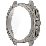 PC + 強化玻璃一體成型錶殼，適用於三星 Galaxy Watch 7 44mm