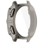 PC + 強化玻璃一體成型錶殼，適用於三星 Galaxy Watch 7 44mm