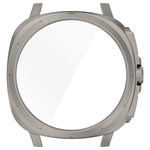 PC + 強化玻璃一體成型錶殼，適用於三星 Galaxy Watch 7 44mm