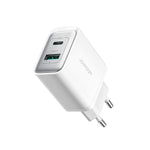 JOYROOM JR-TCF15 30W USB+USB-C / Type-C 快充器，歐規插頭，英規插頭