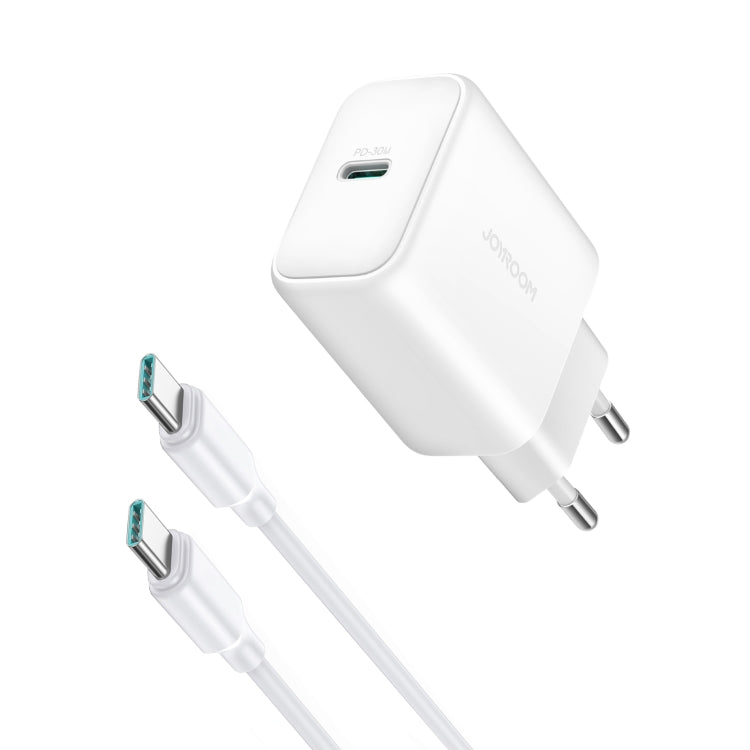 JOYROOM JR-TCF24 30W USB-C / Type-C 快速充電器含線組，EU 插頭