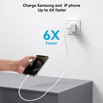 JOYROOM JR-TCF24 30W USB-C / Type-C 快速充電器含線組，EU 插頭