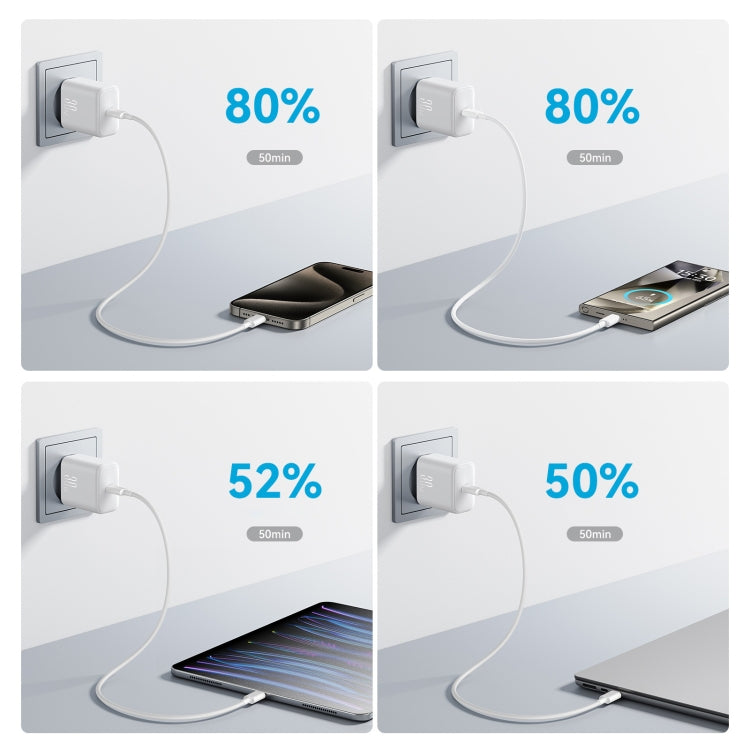 JOYROOM JR-TCF24 30W USB-C / Type-C 快速充電器含線組，EU 插頭