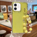 TPU + PC + 閃粉亮片全包覆手機殼附手環，適用於 iPhone 14 Pro、iPhone 14 Pro Max、iPhone 6 / 7 / 8 / SE 2020、iPhone 13 Pro Max、iPhone 13 Pro、iPhone 13、iPhone 12 / 12 Pro、iPhone 12 Pro Max