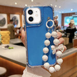 TPU + PC + 閃粉亮片全包覆手機殼附手環，適用於 iPhone 14 Pro、iPhone 14 Pro Max、iPhone 6 / 7 / 8 / SE 2020、iPhone 13 Pro Max、iPhone 13 Pro、iPhone 13、iPhone 12 / 12 Pro、iPhone 12 Pro Max