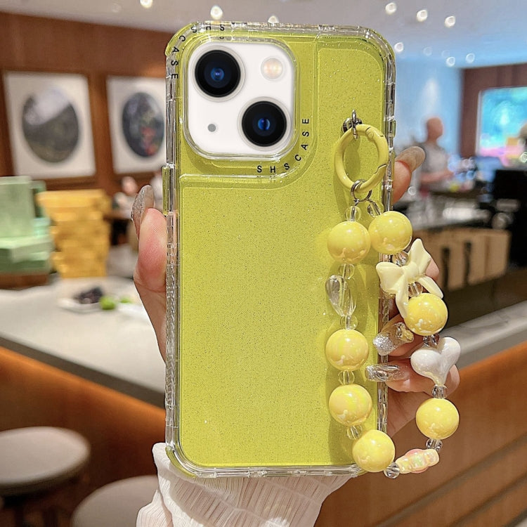 TPU + PC + 閃粉亮片全包覆手機殼附手環，適用於 iPhone 14 Pro、iPhone 14 Pro Max、iPhone 6 / 7 / 8 / SE 2020、iPhone 13 Pro Max、iPhone 13 Pro、iPhone 13、iPhone 12 / 12 Pro、iPhone 12 Pro Max