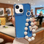 TPU + PC + 閃粉亮片全包覆手機殼附手環，適用於 iPhone 14 Pro、iPhone 14 Pro Max、iPhone 6 / 7 / 8 / SE 2020、iPhone 13 Pro Max、iPhone 13 Pro、iPhone 13、iPhone 12 / 12 Pro、iPhone 12 Pro Max