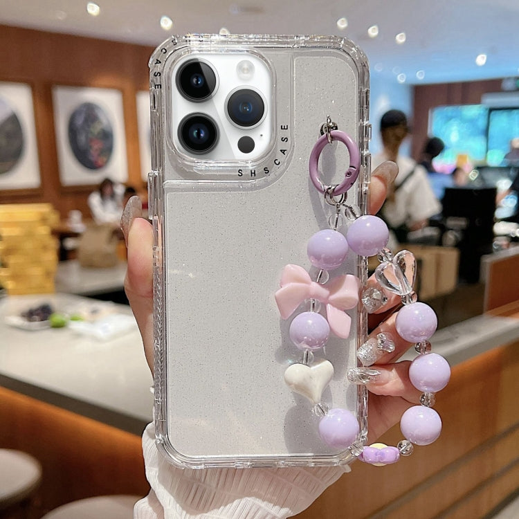 TPU + PC + 閃粉亮片全包覆手機殼附手環，適用於 iPhone 14 Pro、iPhone 14 Pro Max、iPhone 6 / 7 / 8 / SE 2020、iPhone 13 Pro Max、iPhone 13 Pro、iPhone 13、iPhone 12 / 12 Pro、iPhone 12 Pro Max