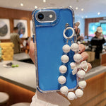 TPU + PC + 閃粉亮片全包覆手機殼附手環，適用於 iPhone 14 Pro、iPhone 14 Pro Max、iPhone 6 / 7 / 8 / SE 2020、iPhone 13 Pro Max、iPhone 13 Pro、iPhone 13、iPhone 12 / 12 Pro、iPhone 12 Pro Max