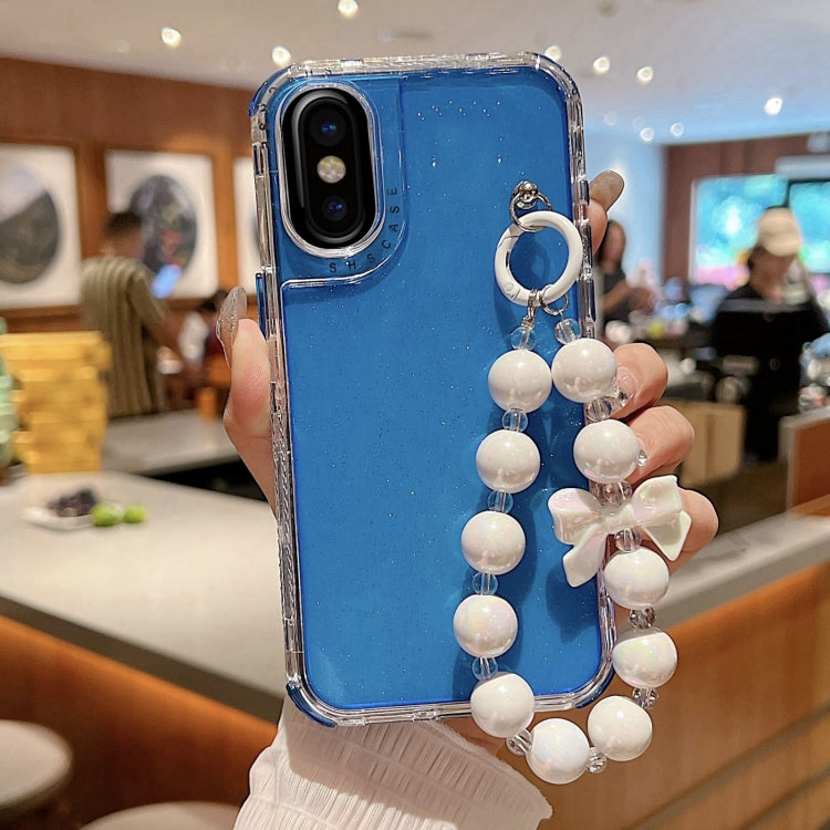 TPU + PC + 閃粉亮片全包覆手機殼附手環，適用於 iPhone 14 Pro、iPhone 14 Pro Max、iPhone 6 / 7 / 8 / SE 2020、iPhone 13 Pro Max、iPhone 13 Pro、iPhone 13、iPhone 12 / 12 Pro、iPhone 12 Pro Max