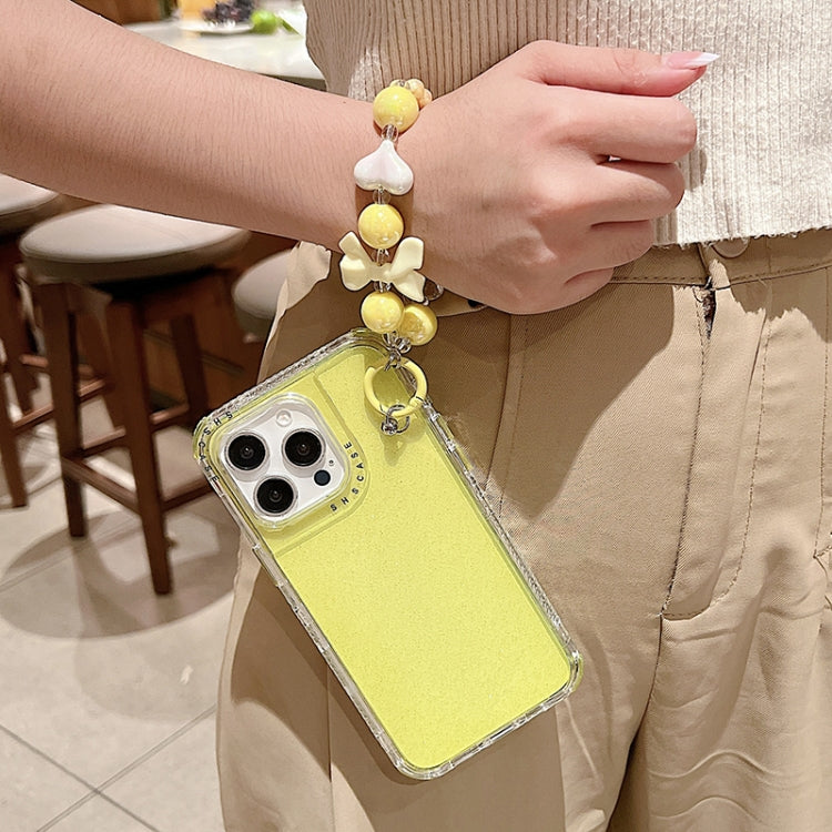 TPU + PC + 閃粉亮片全包覆手機殼附手環，適用於 iPhone XR、iPhone XS Max、iPhone 6 Plus / 7 Plus / 8 Plus