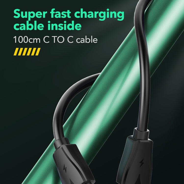 LDNIO Q367 65W GaN 三埠 USB-C / Type-C 介面充電器，附 1米 USB-C / Type-C 轉 USB-C / Type-C 數據線，歐規插頭，英規插頭，美規插頭
