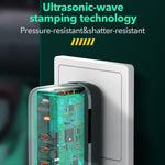 LDNIO Q367 65W GaN 三埠 USB-C / Type-C 介面充電器，附 1米 USB-C / Type-C 轉 USB-C / Type-C 數據線，歐規插頭，英規插頭，美規插頭