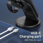 LDNIO WL02 25.5W 五合一 MagSafe 無線充電器附 30cm Type-C 線