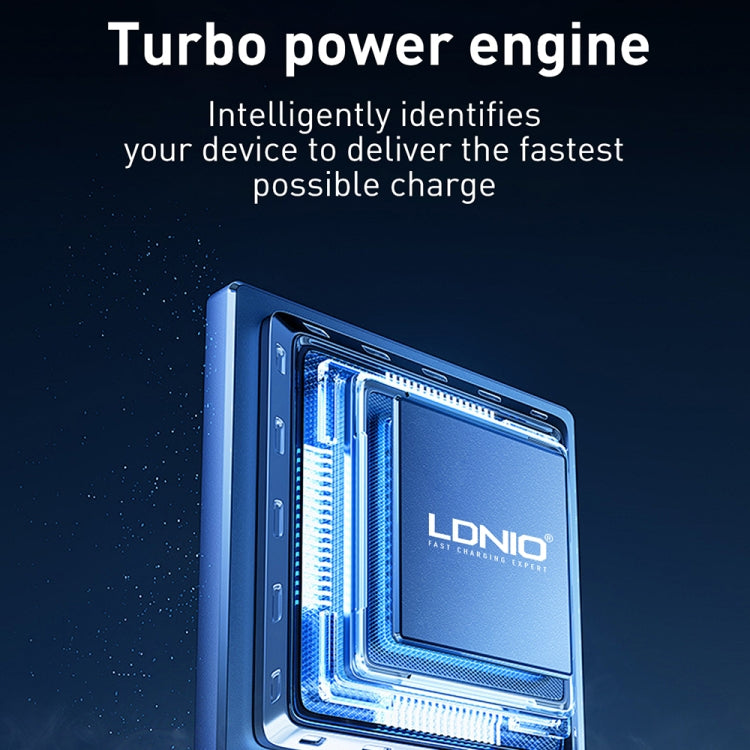 LDNIO WL02 25.5W 五合一 MagSafe 無線充電器附 30cm Type-C 線