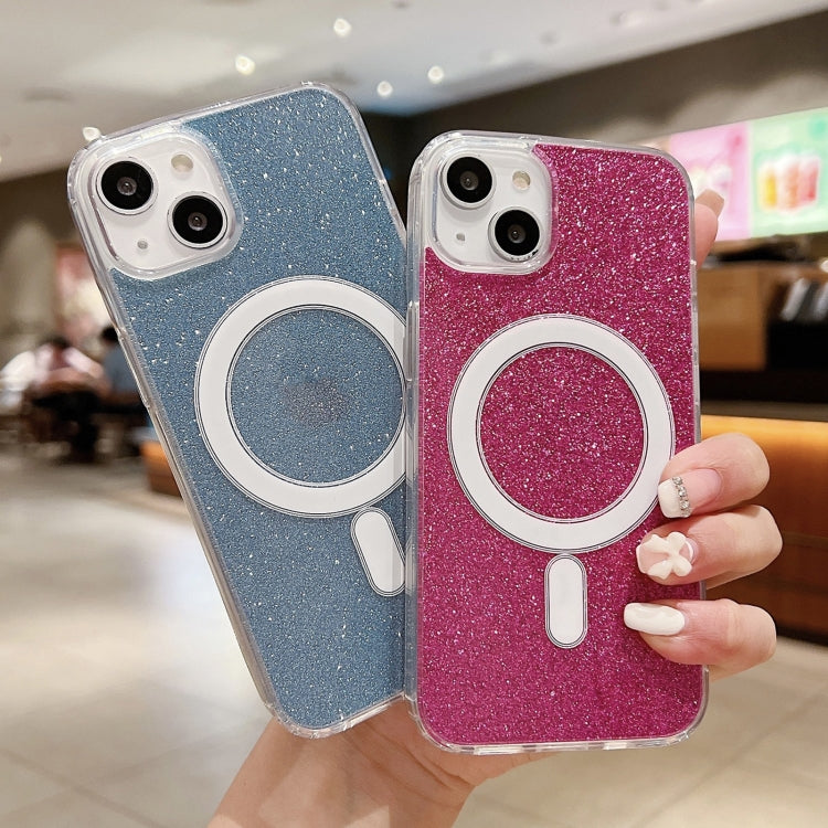 壓克力透明閃粉 MagSafe 手機殼，適用於 iPhone XS Max、iPhone 8 Plus / 7 Plus
