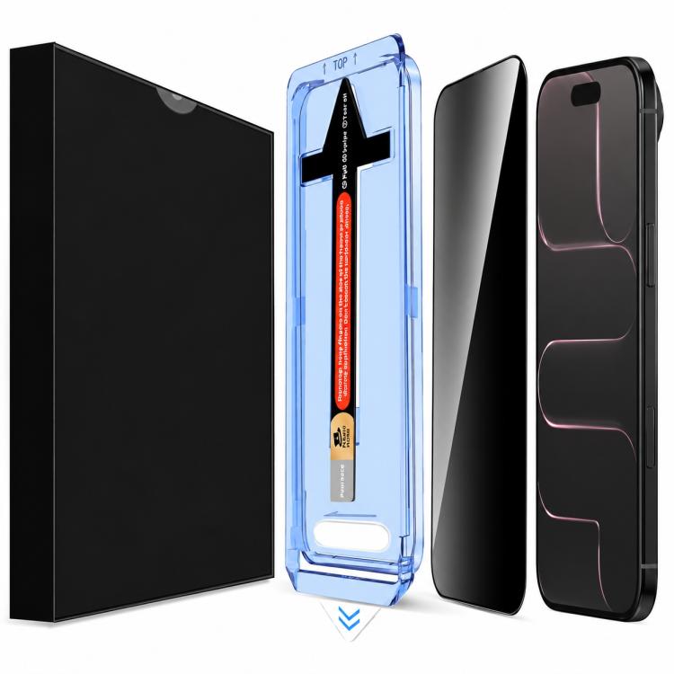 LK 易安裝隱私鋼化玻璃保護膜，適用於 iPhone 17 Pro Max，適用於 iPhone 17 Pro，適用於 iPhone 17，適用於 iPhone Air，適用於 iPhone 16 Pro Max，適用於 iPhone 16 Pro，適用於 iPhone 16 Plus，適用於 iPhone 16，適用於 iPhone 15 Pro Max，適用於 iPhone 15 Pro，適用於 iPhone 15 P