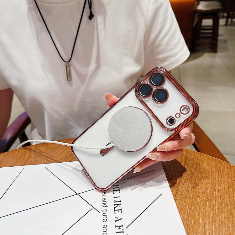 電鍍 MagSafe 手機殼，適用於 iPhone 15，iPhone 14 Plus，iPhone 14，iPhone 14 Pro，iPhone 14 Pro Max，iPhone 13 Pro Max