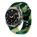 波浪紋反扣矽膠錶帶，適用於 Samsung Galaxy Watch Ultra 47mm / Ultra 2025