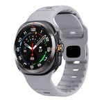 波浪紋反扣矽膠錶帶，適用於 Samsung Galaxy Watch Ultra 47mm / Ultra 2025