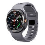 波浪紋反扣矽膠錶帶，適用於 Samsung Galaxy Watch Ultra 47mm / Ultra 2025
