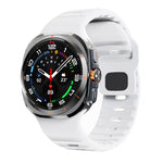 波浪紋反扣矽膠錶帶，適用於 Samsung Galaxy Watch Ultra 47mm / Ultra 2025