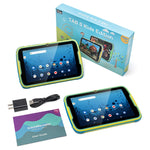 UNIWA Boxchip Tab 8 WiFi 兒童平板，8 吋 Android 13 Allwinner A523 八核心處理器 支援 Google Play，4GB+64GB
