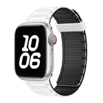 三珠磁吸環矽膠錶帶，適用於 Apple Watch Series 5 44mm