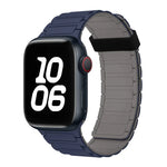 三珠磁吸環矽膠錶帶，適用於 Apple Watch Series 5 44mm