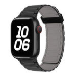 三珠磁吸環矽膠錶帶，適用於 Apple Watch Series 5 44mm