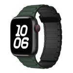 三珠磁吸環矽膠錶帶，適用於 Apple Watch Series 5 44mm