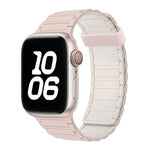 三珠磁吸環矽膠錶帶，適用於 Apple Watch Series 5 44mm