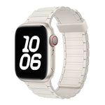 三珠磁吸環矽膠錶帶，適用於 Apple Watch Series 5 44mm